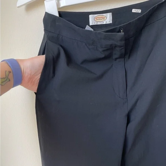 Talbots Black Petite Trousers Made In Japan Size 4 - Picture 5 of 11